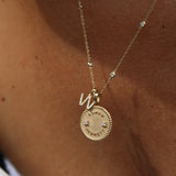 Custom 14k Gold Name Pendant - Always Coco Fine