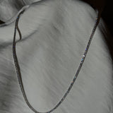 14k Gold Diamond Tennis Necklace