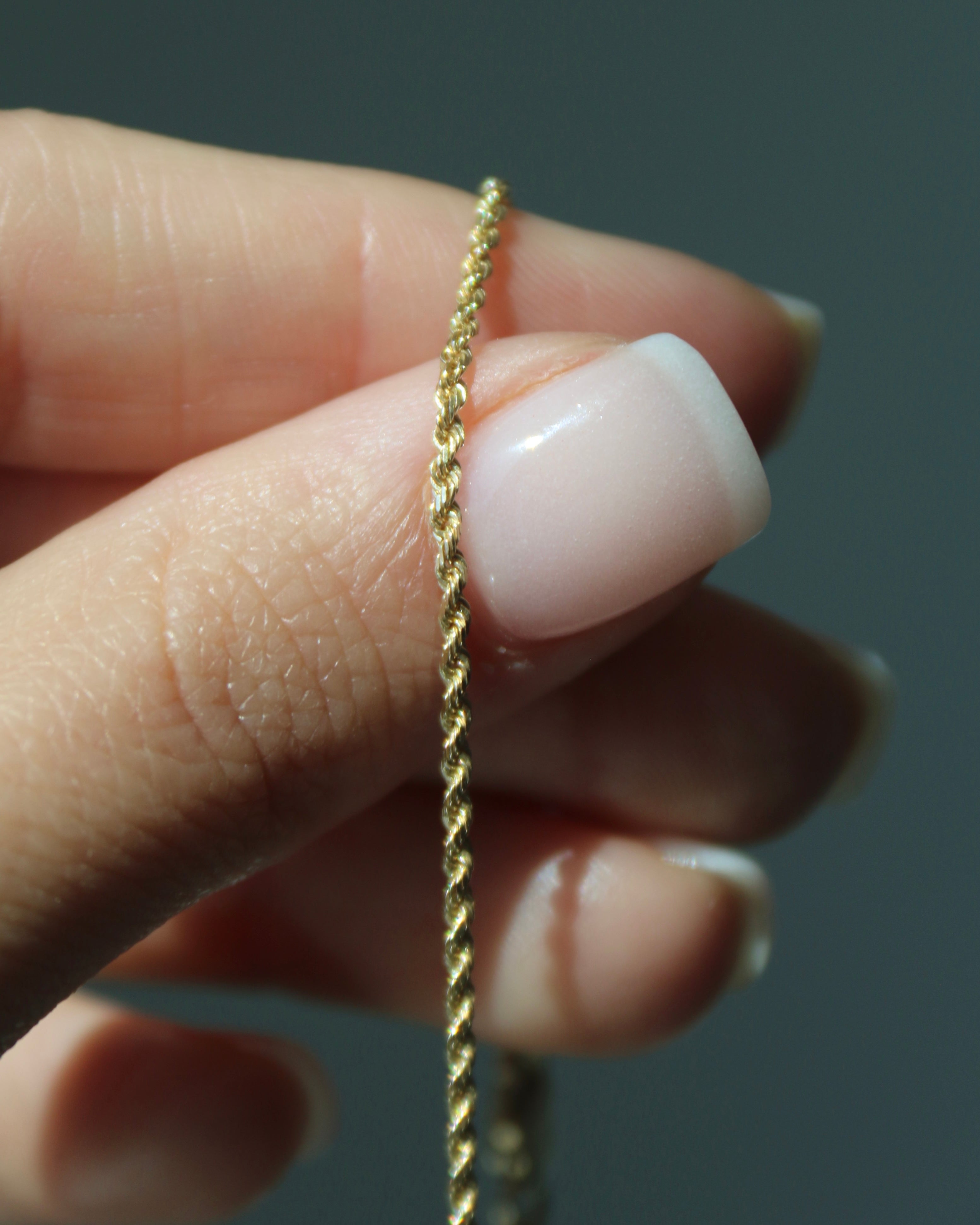 14k Gold Rope Chain - Always Coco Fine