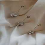 14k gold Classic Diamond Studs - Always Coco Fine