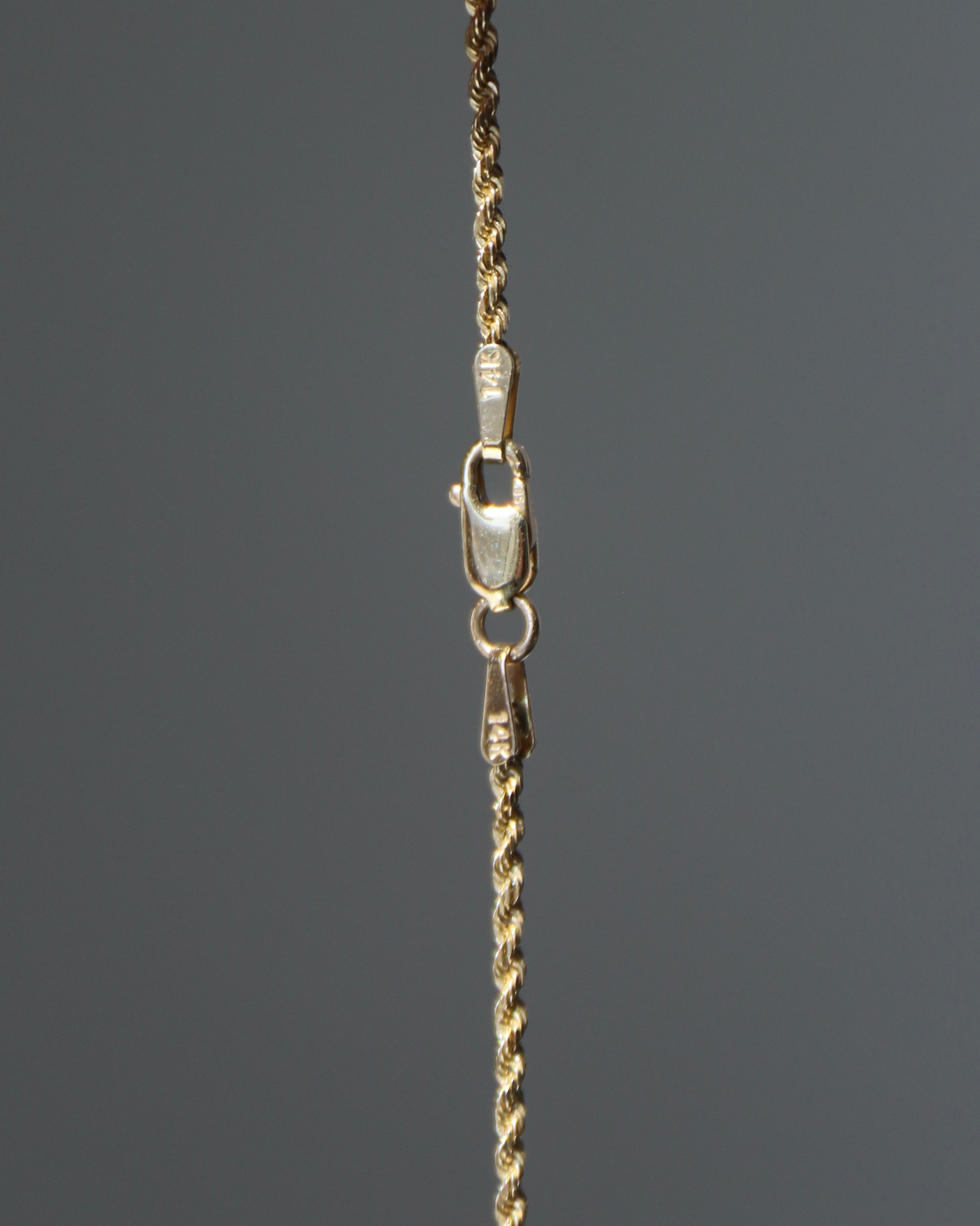 14k Gold Rope Chain - Always Coco Fine