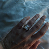 14k gold cushion cut diamond engagement ring - Always Coco Fine