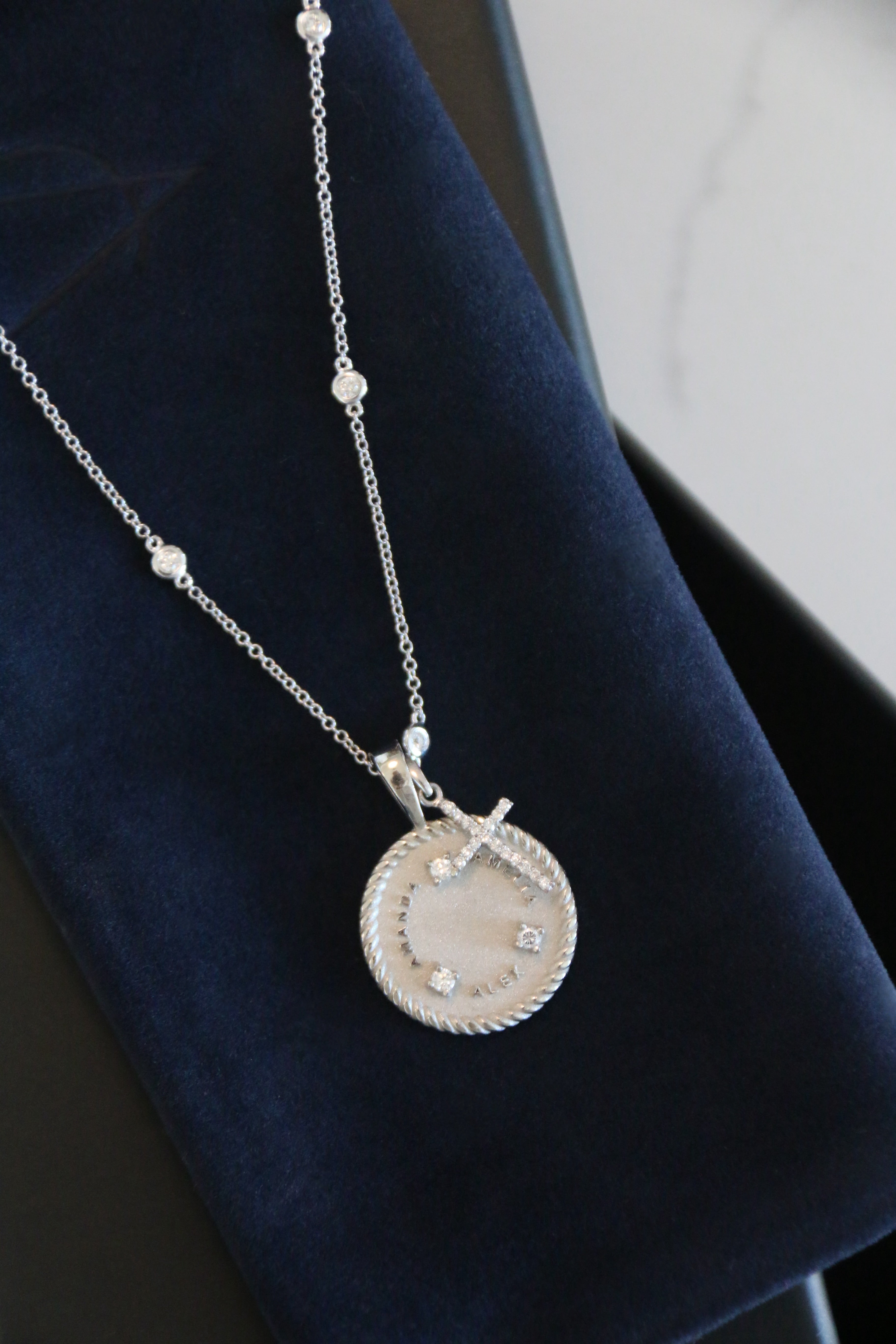 Custom 14k Gold Name Pendant - Always Coco Fine