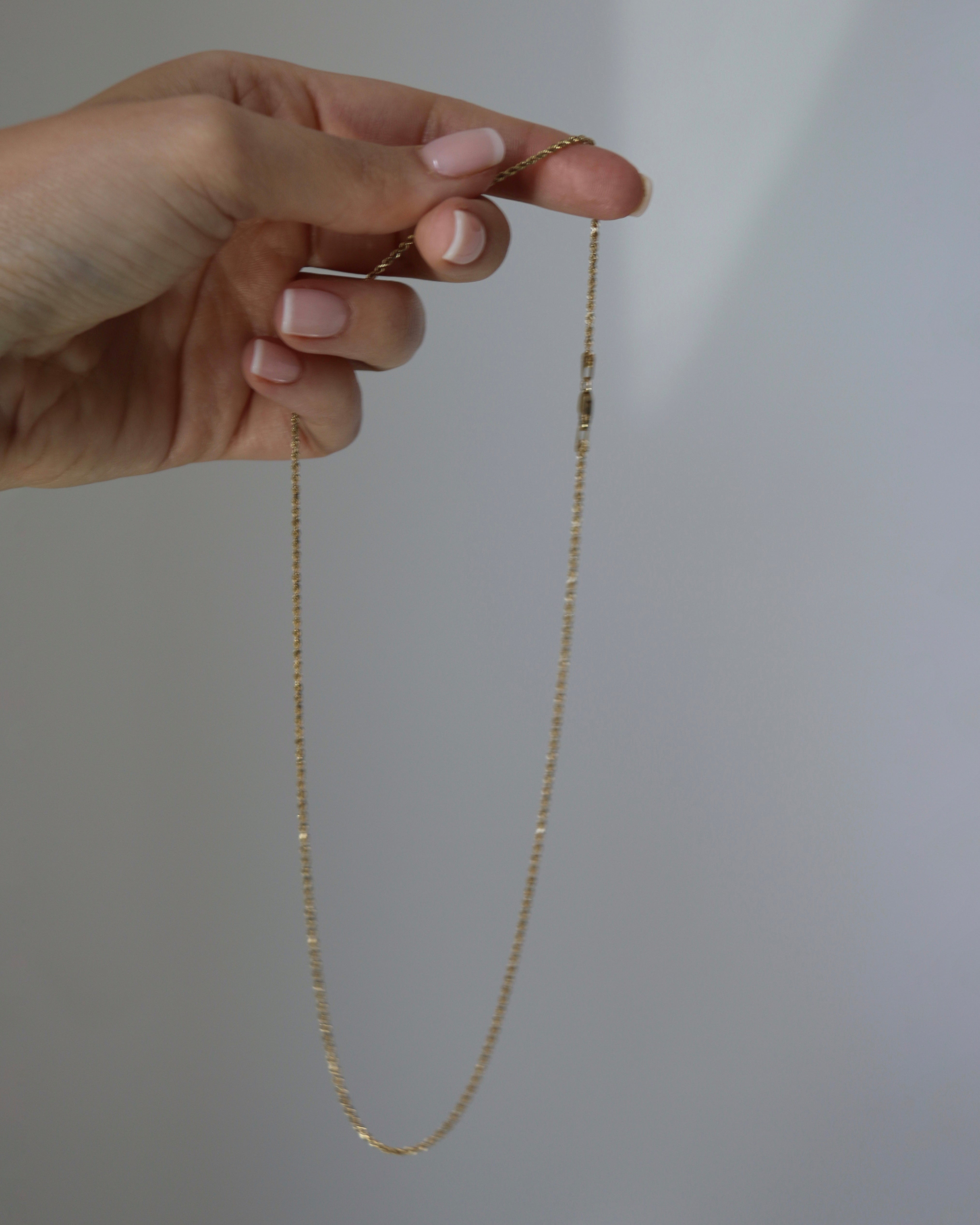 14k Gold Rope Chain - Always Coco Fine