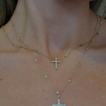 14k gold Delicate Diamonds By the Yard Chain - Always Coco Fine