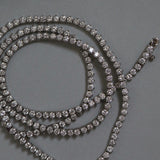 14k Three Prong Diamond Tennis Necklace - Always Coco Fine