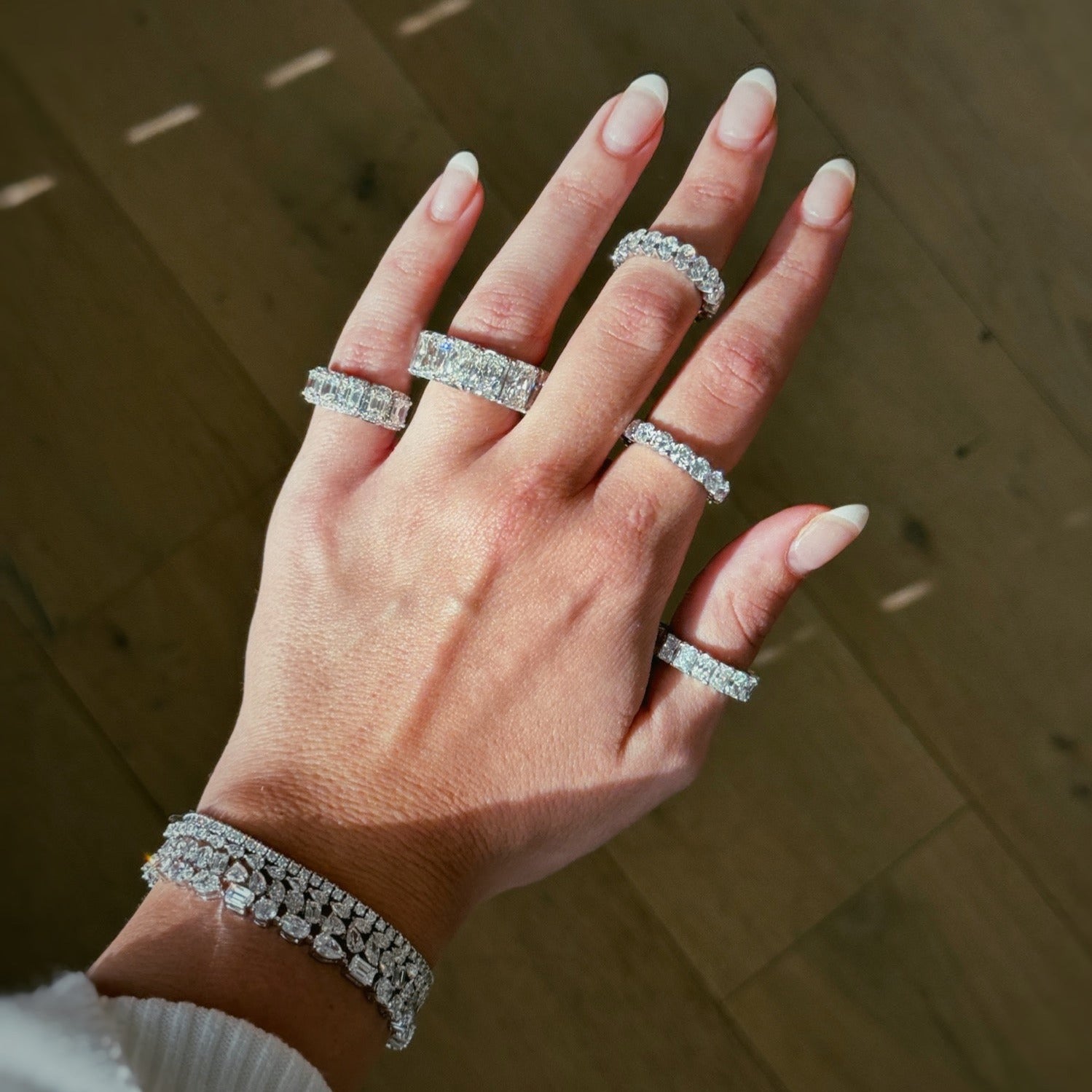 diamond eternity bands