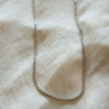 14k Gold Diamond Tennis Necklace