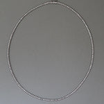 14k Three Prong Diamond Tennis Necklace - Always Coco Fine
