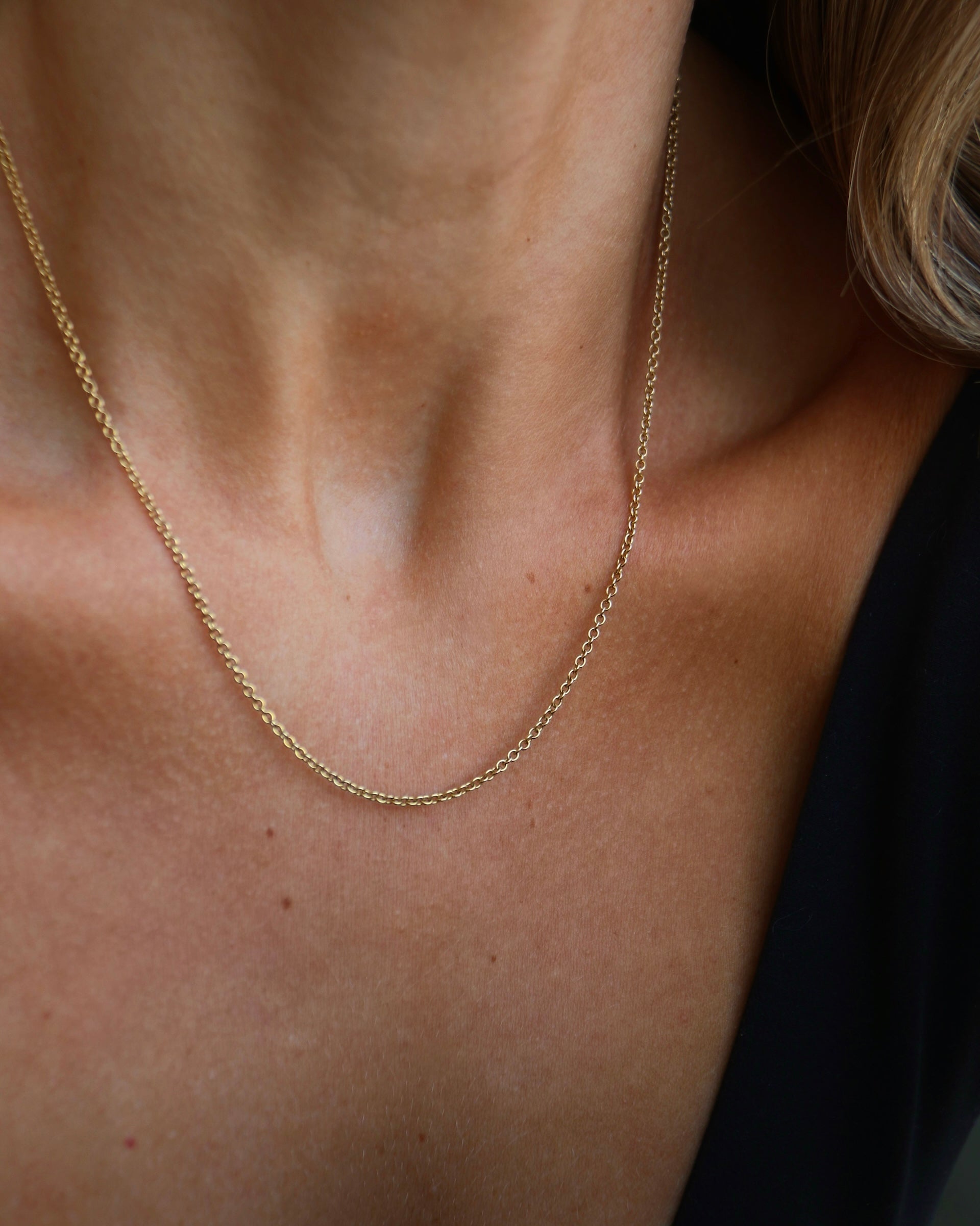 14k Gold Cable Chain - Always Coco Fine