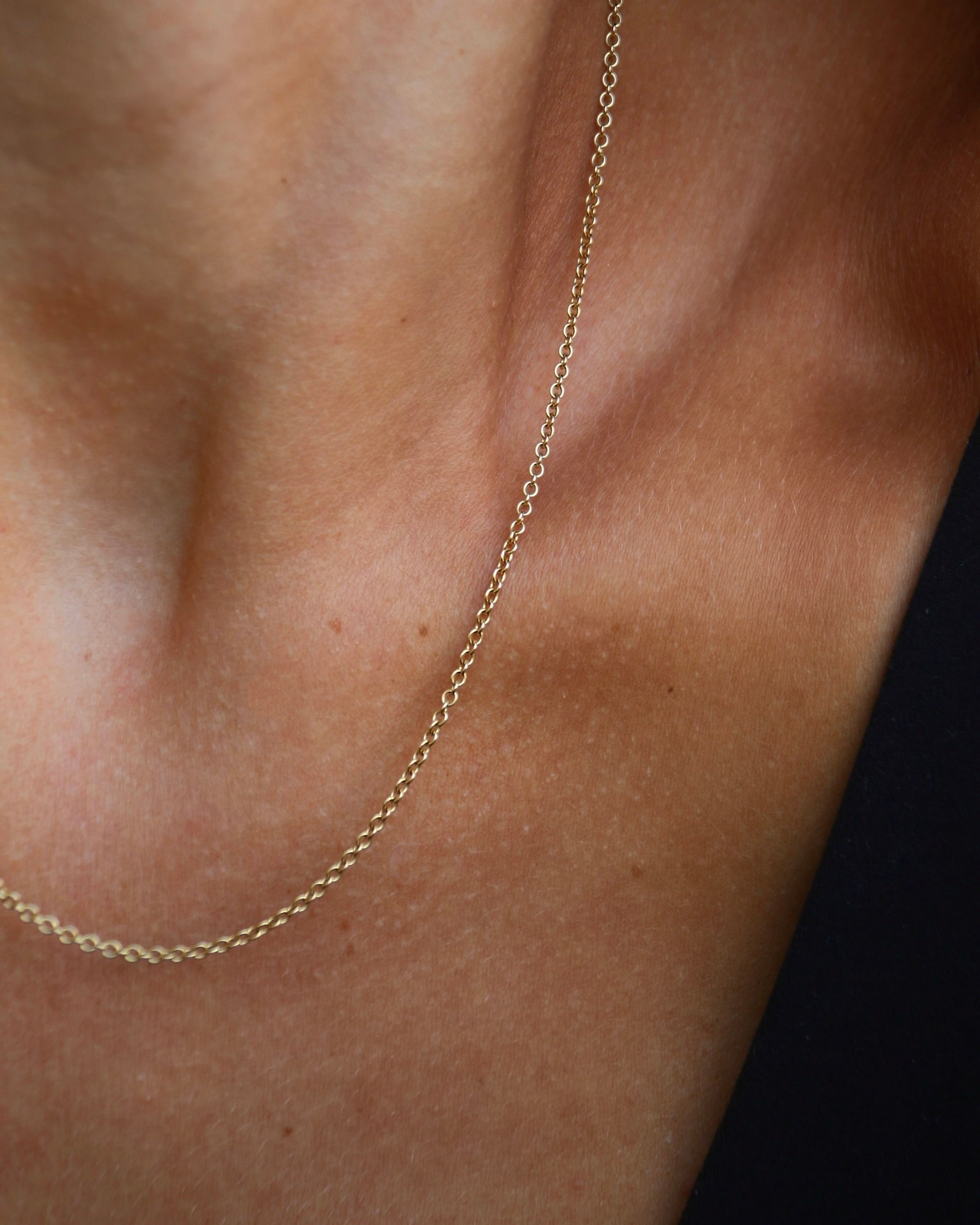 14k Gold Cable Chain - Always Coco Fine
