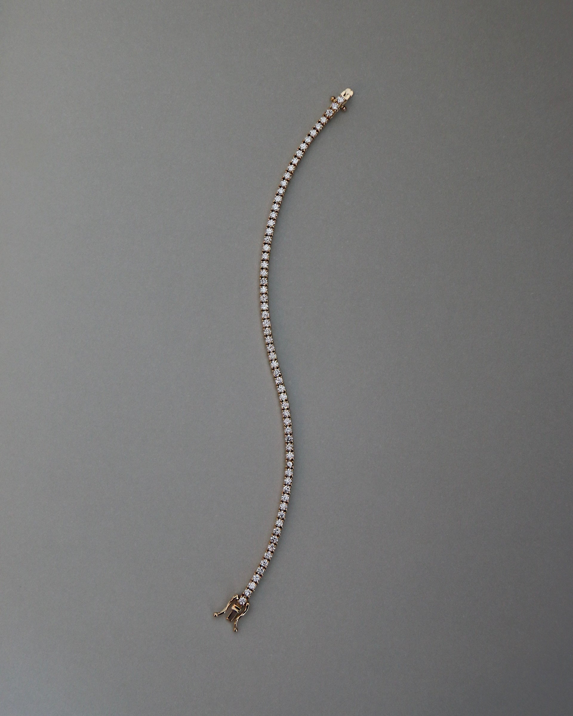 14k gold Square Diamond Tennis Bracelets 2ct to 6ct - Always Coco Fine