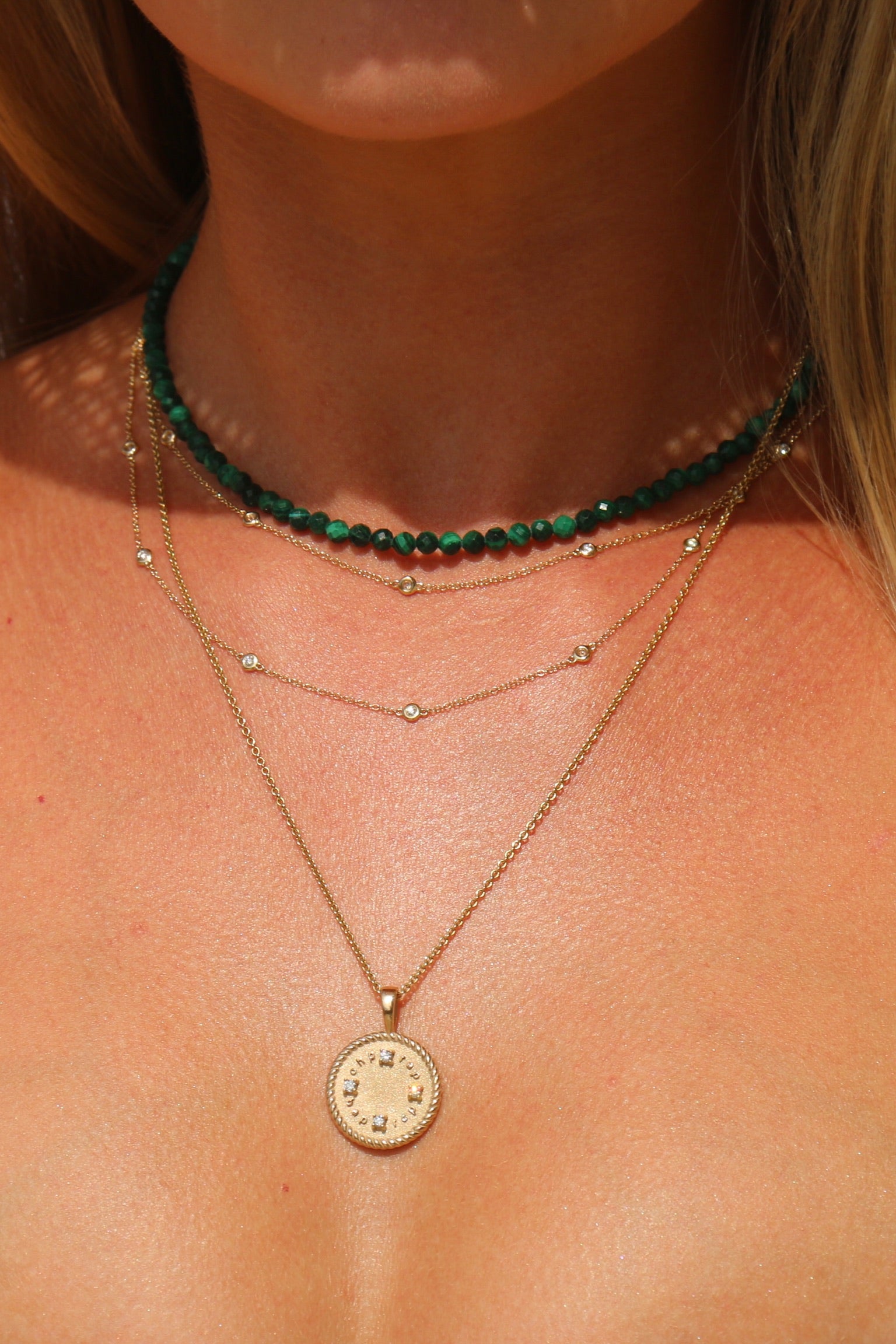 14k gold Delicate Diamonds By the Yard Chain - Always Coco Fine