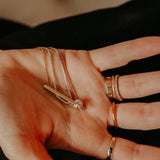 The Lennon Pendant (a Rotational Pendant) - Always Coco Fine - 14k gold diamonds