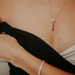 The Lennon Pendant (a Rotational Pendant) - Always Coco Fine - 14k gold diamonds