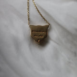 14k gold custom panther pendant diamonds and gemstones - Always Coco Fine