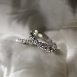14k gold Custom Diamond Hoops - Always Coco Fine