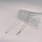 14k gold Delicate Diamond Necklace - Always Coco Fine