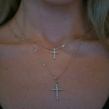 Diamond Everyday Cross Necklace