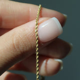 14k Gold Rope Chain