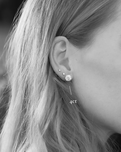 Classic Diamond Studs