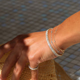 Perfect Layering Tennis Bracelets