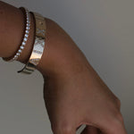 14k gold and diamond Customizable Cuff - Always Coco