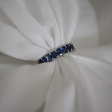 Sapphire Eternity Band