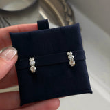 Six Stone Diamond Huggies