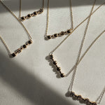 Custom 14k gold diamond Sister Necklace - Always Coco Fine