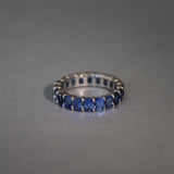 Sapphire Eternity Band
