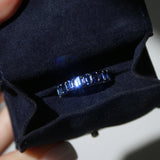 Sapphire Eternity Band