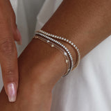 Perfect Layering Tennis Bracelets