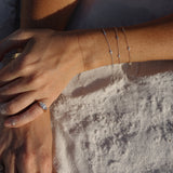 Delicate Diamonds by the Yard Bracelet