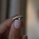 Shared-Prong 14k Gold Round Set Diamond Eternity Band