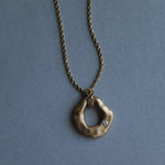 Custom 14k Gold  and diamond Organic Pendant - Always Coco