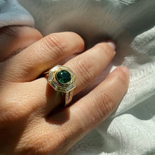 Custom Emerald Art Deco Design