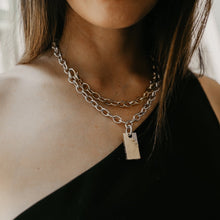 Two-tone Evolve necklace